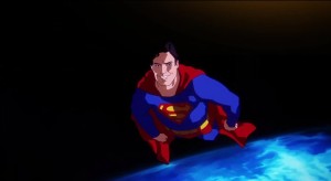 Versió animada de Christopher Reeve com a Superman